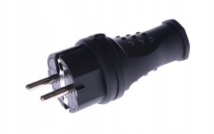 Wtyczka Gumowa 16A 230V IP44 hermetyczna