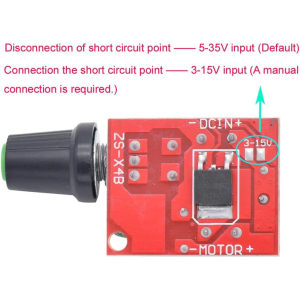 Regulator prędkości wentylatora PWM 3-35VDC