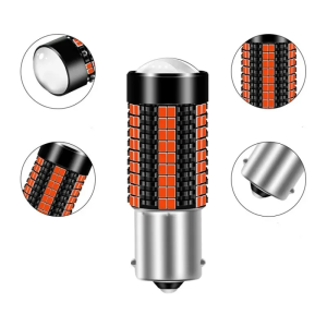 Żarówka led BAY15D P21/5W czerwona
