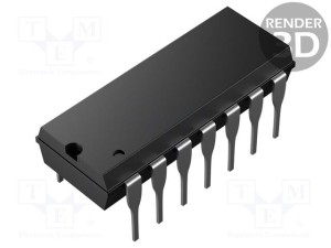 Układ scalony CD4016BE cyfrowy multiplekser DIP14