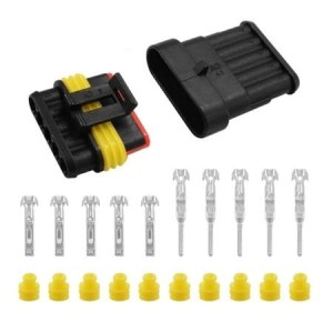 Złącze Superseal 5-PIN komplet - wtyk+gniazdo