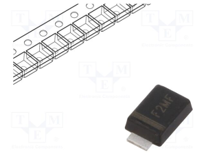 F2MF;  Dioda prostownicza SMD 1000V 2A 500ns