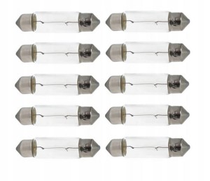 Żarówka rurkowa rurka C5W 11X38 mm 12V SV8.5