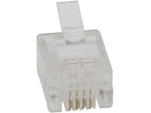 Wtyk telefoniczny 6p4c