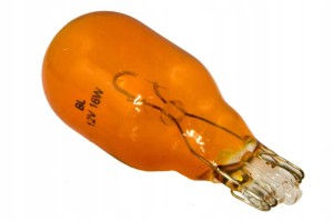 ŻARÓWKA WY16W T15 16W POMARAŃCZOWA