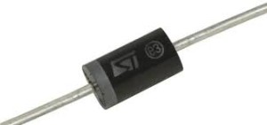 SB2100-DIODA ; Schottky; THT; 100V; 2A; DO15