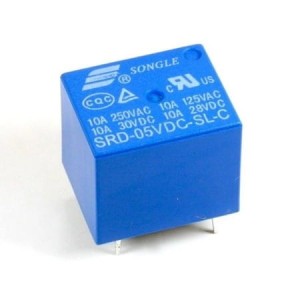 Przekaźnik SONGLE SRD-05VDC-SL-C 5V styki 230VAC