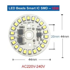 Panel LED okrągły - 15W - 230V - światło białe cie