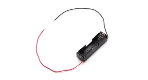 KOSZYK NA 1 BATERIE TYPU AA (1.5V) CZARNY