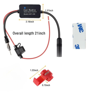 Uniwersalny samochodowy wzmacniacz sygnału FM