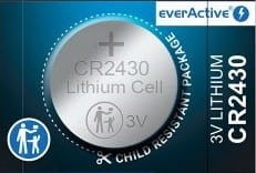 Bateria CR2430 5BL everActive BLISTER litowa