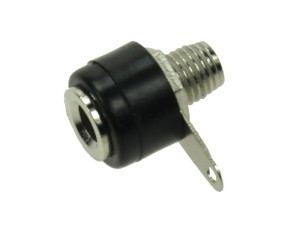 Gniazdo bananowe AL2321 czarne