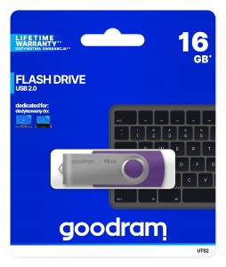Goodram pendrive Twister 16gb fioletowy