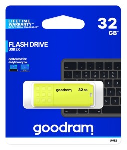 Pendrive GOODRAM UME2-0320Y0R11 32GB USB 2.0 żółty