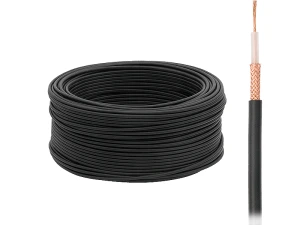 Przewód koncentryczny RG58 50ohm li.CZARNY RG100