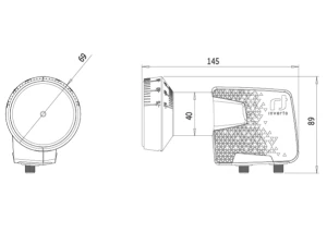 Konwerter SAT TWIN INVERTO HOME Pro