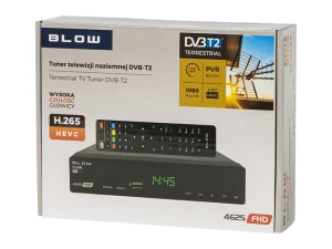 Dekoder tuner DVB-T2 BLOW 4625FHD H.265