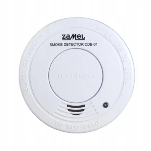 Czujnik dymu bateryjny 9V Zamel
