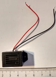 Buzer z generatorem 1,5V 23x17x15mm sygnał ciągły