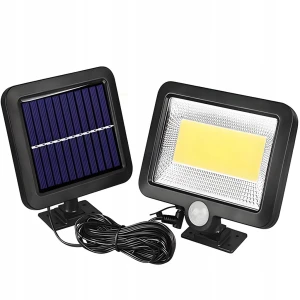 LAMPA SOLARNA Z CZUJNIKIEM RUCHU 100 LED