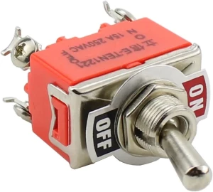 Przełącznik E-TEN1221 15A 250V podwójny ON-OFF
