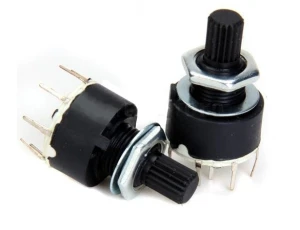 Przełącznik obrotowy PCB 4 pozycje 1 obwód l=15