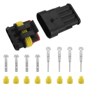 ZŁĄCZE SUPERSEAL KPL. WTYK+GNIAZDO 4 PIN
