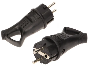 Wtyczka 230V/16A IP44 z uchwytem ORNO