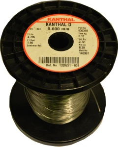 Drut oporowy KANTHAL D 0,6 mm 1m