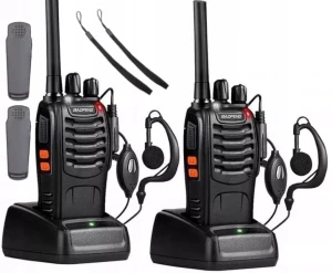 ZESTAW 2x BAOFENG BF888S PMR +SŁUCHAWKI