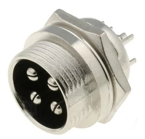 GNIAZDO MIKROFONOWE NC/CB 4 PIN       974