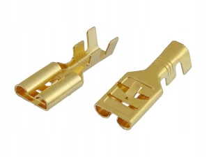 Konektor nieizolowany 9.5mm żeński z blokadą