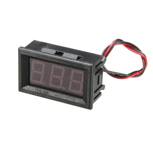 Panelowy woltomierz LED 5V - 99V DC czerwony