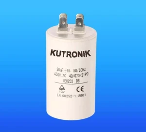KONDENSATOR SILNIKOWY 16uF/450VAC KONEKTORY