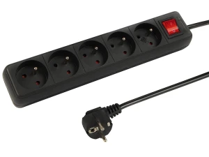 Przedłużacz sieciowy PR-570WSP 5-Gn wyłącznik 1,5m