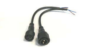 ZŁĄCZE HERMETYCZNE 2PIN Z PRZEWODEM 40CM       949
