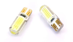 Żarówka samochodowa LED W5W T10 1W COB 360st