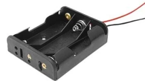 KOSZYK NA 3 BATERIE AA 1.5V PŁASKI