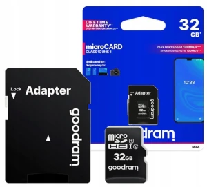 Karta pamięci MicroSD GOODRAM 32GB 10 CLASS