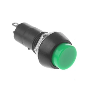 Przycisk PBS-11A 250V 3A bistabilny okrągły ziel.