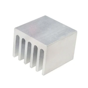 Radiator aluminiowy wytłaczany - 13x13x10mm