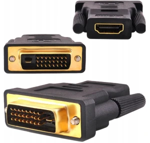 Adapter Konwerter DVI 24+1pin do HDMI