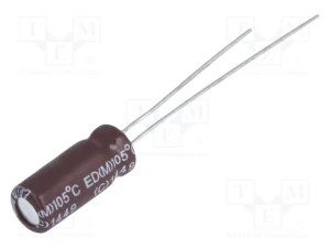 Kondensator elektrolityczny low ESR THT 100uF 35V